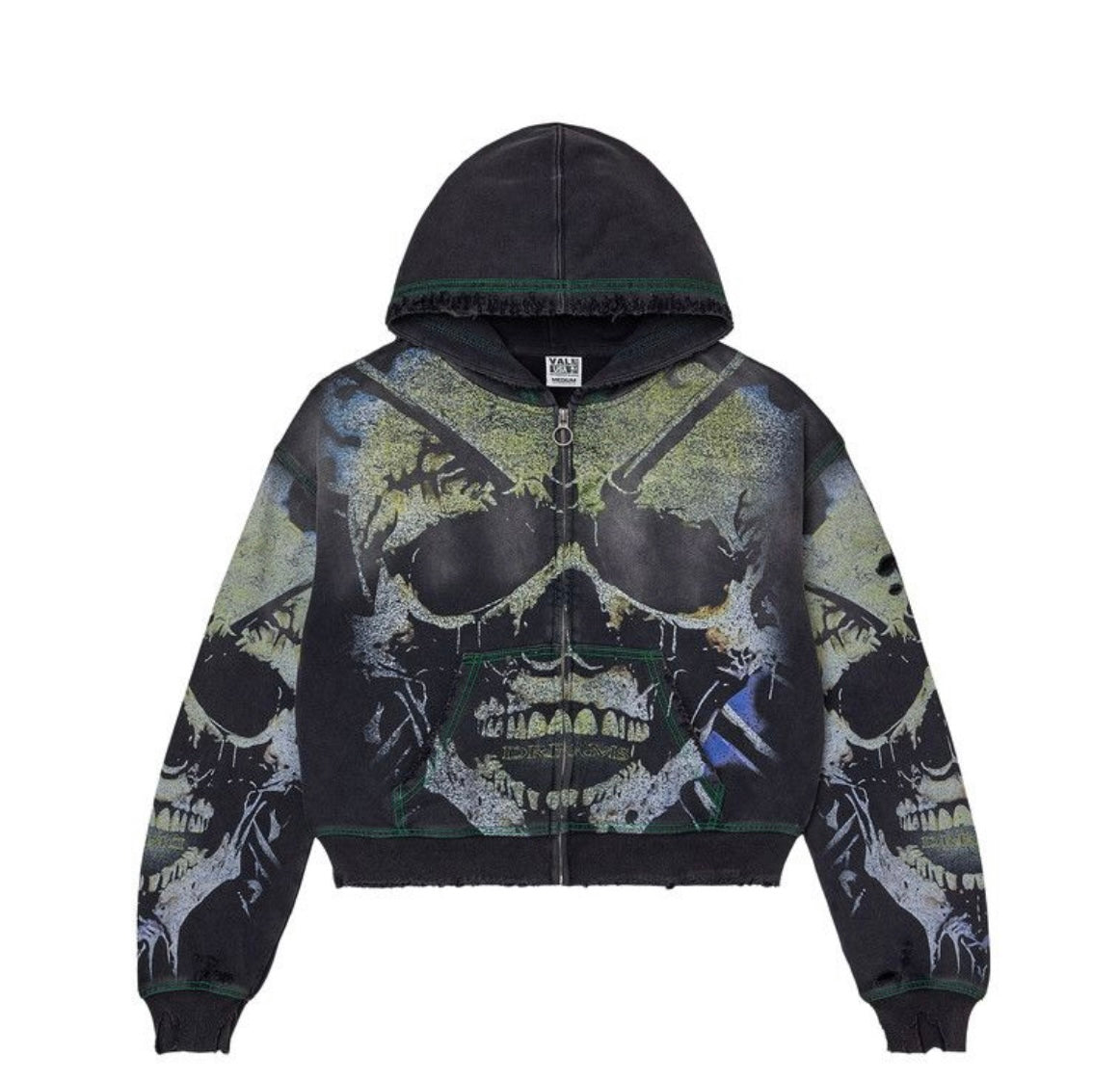 Vale Forever Gravedigger Zip Up
'Black'