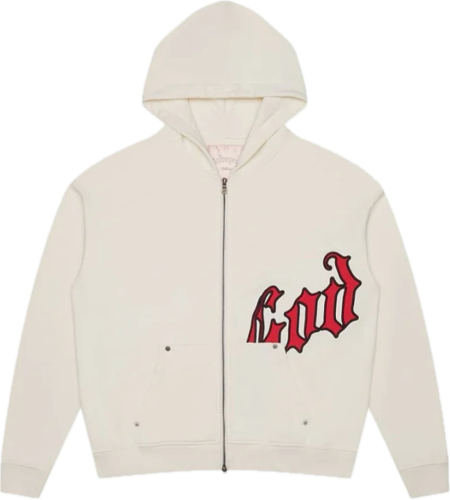 Godspeed Zip Up White/Red