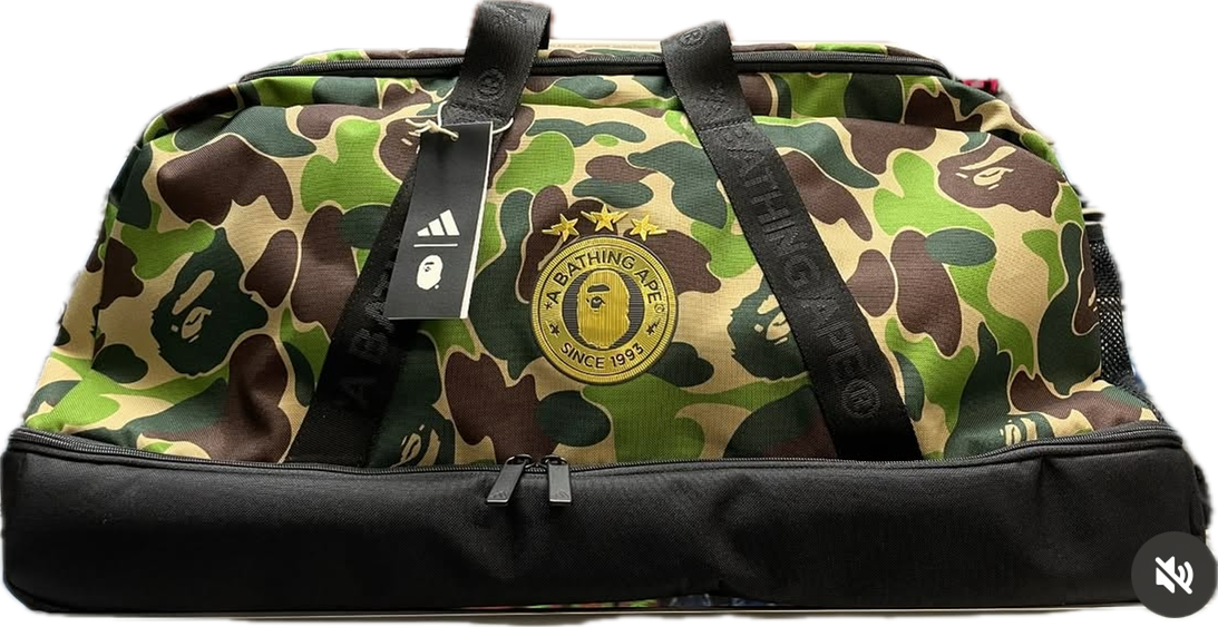 Bape x Adidas Duffle