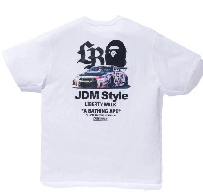 A Bathing Ape x Liberty Walk “JDM Style” Tee