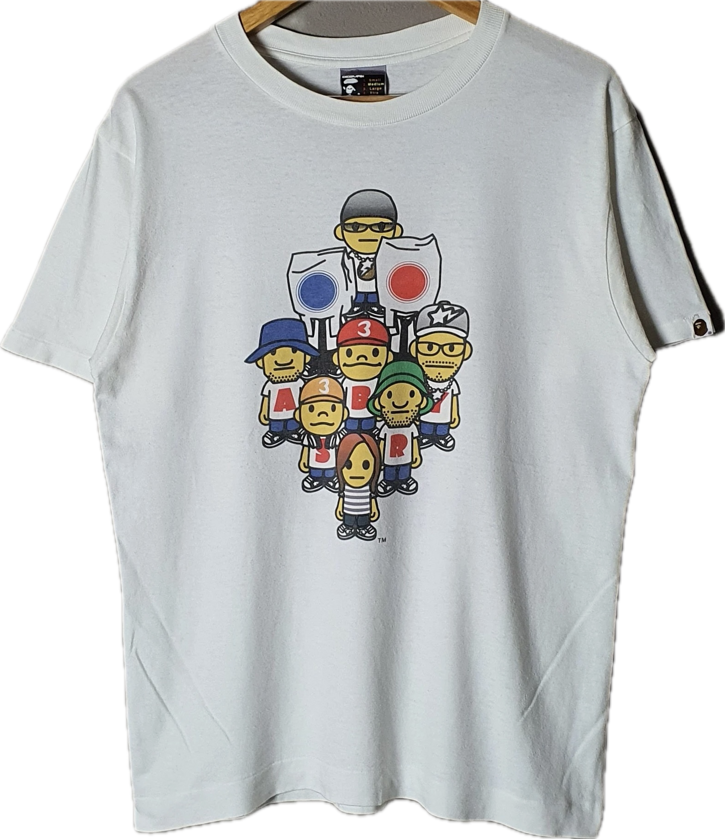 A Bathing Ape Bape Ape Head Show 2002 Tee