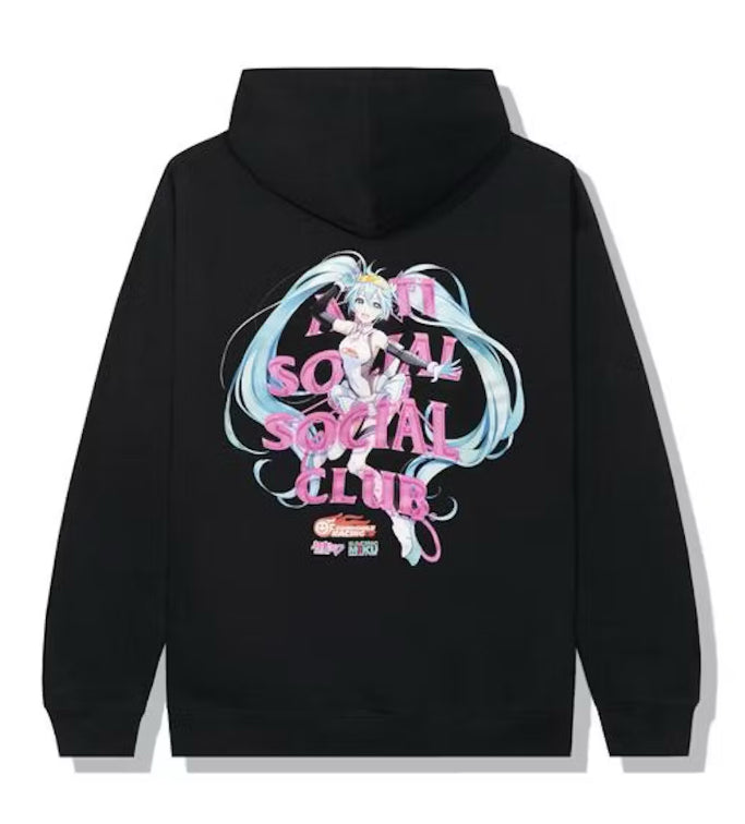 Anti Social Social Club x Good Smile Racing Hatsune Miku Hoodie