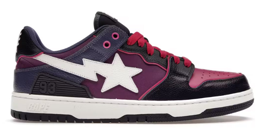 A Bathing Ape Purple Sk8sta Bape