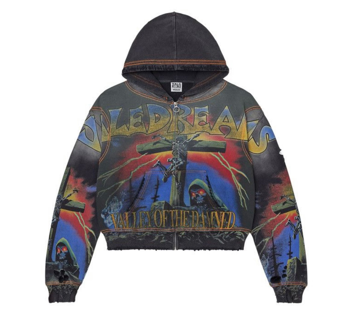 Vale Forever Damned Big Zip Up
'Black'