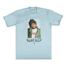 Supreme Nas Tee “Light Blue”