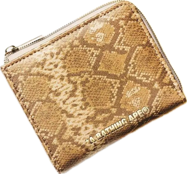 A Bathing Ape Snakeskin Wallet