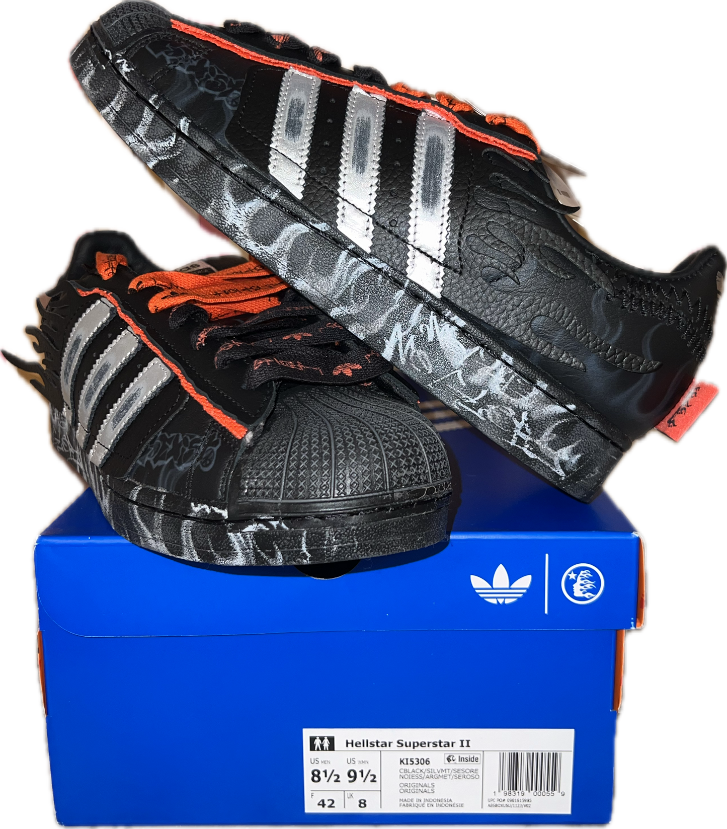 Hellstar x Adidas Superstar 2 Complexcon Exclusive