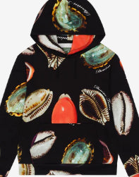 Denim Tears Shell Hoodie Black