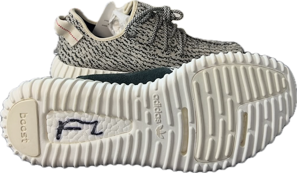 Adidas Yeezy Boost 350 “Turtle Dove” OG Signed By Ye JSA Graded