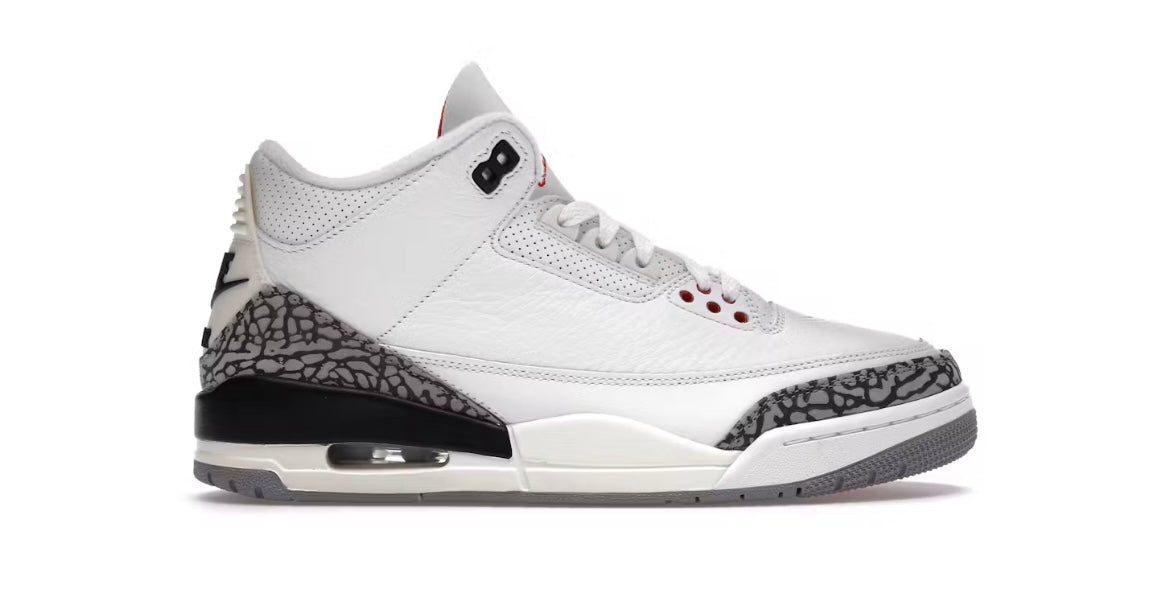 Jordan 3 Retro
White Cement Reimagined