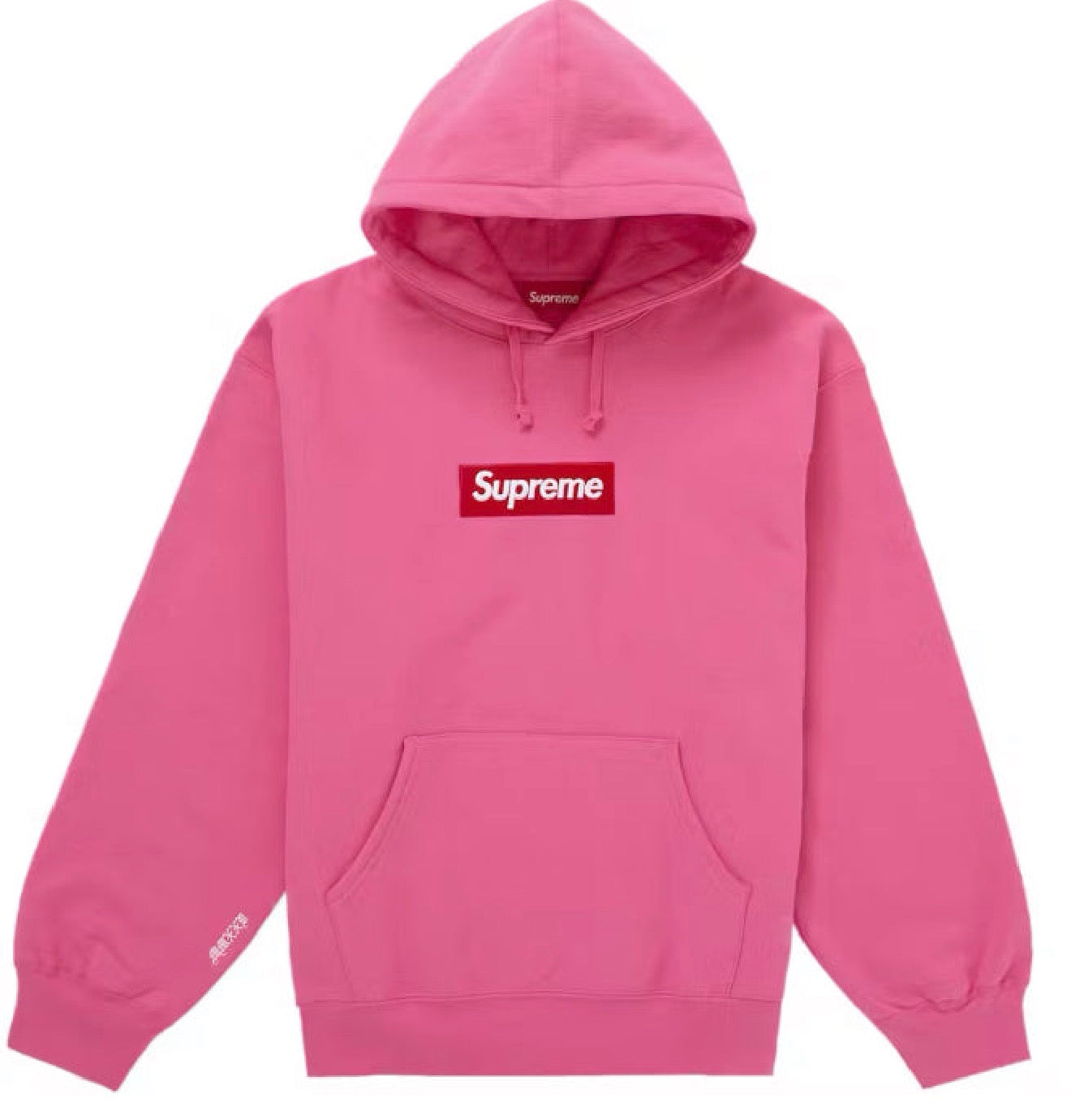 Supreme Magenta Box Logo Hoodie 2025