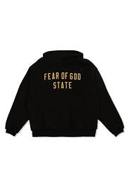 Fear of God State Black Hoodie
