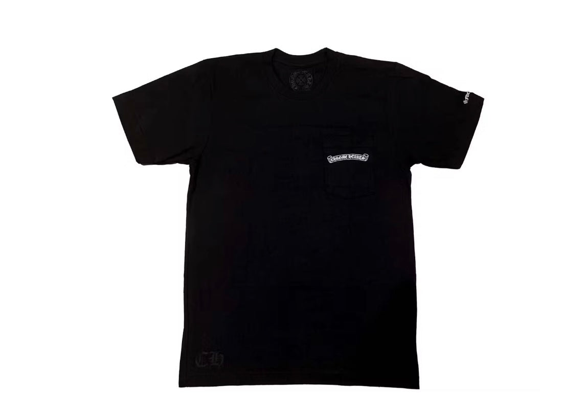 Chrome Hearts Scroll Logo T-shirt
Black