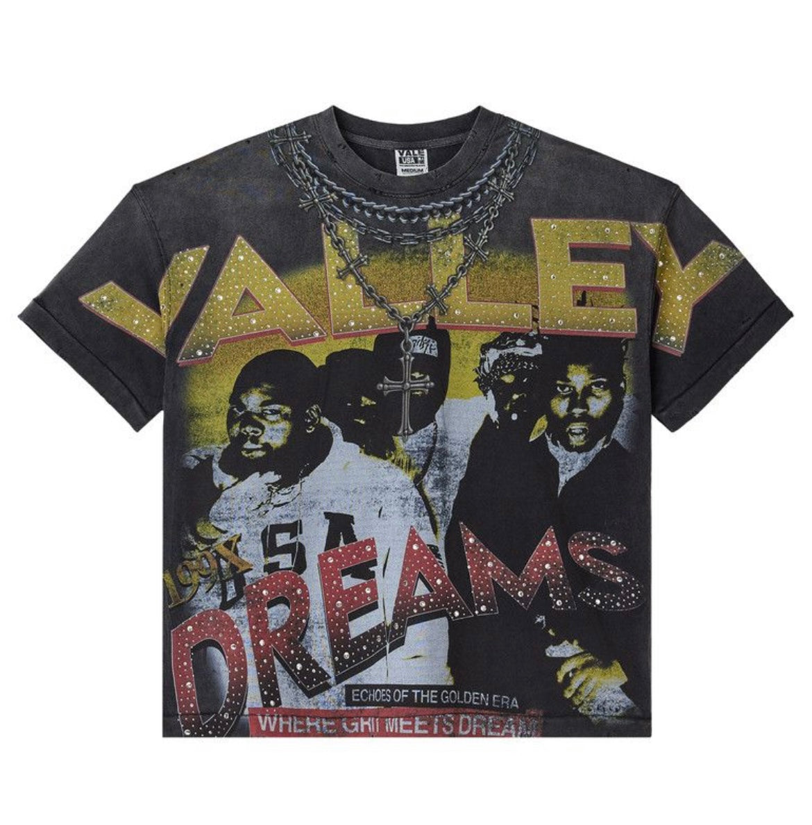 Vale Forever “Chambers” Bling Tee
Black