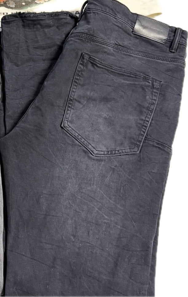 Purple jeans