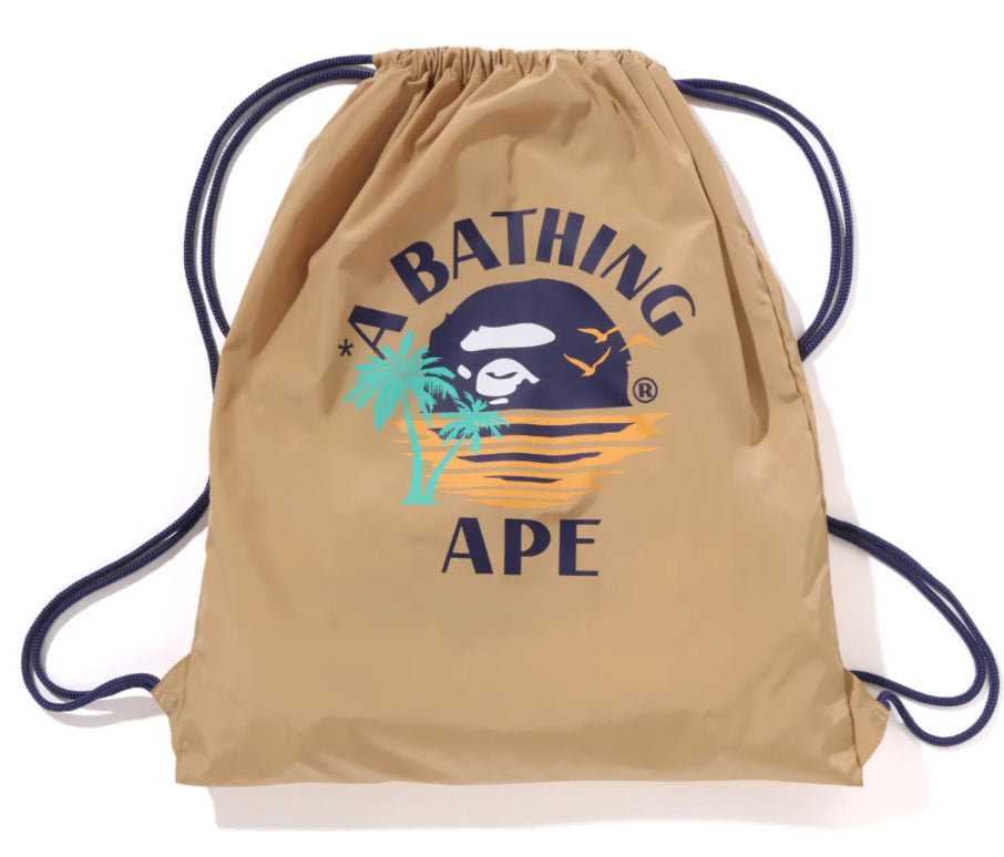 A Bathing Ape Summer Drawstring Bag