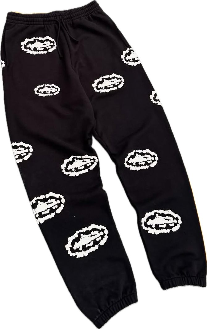 Corteiz x Denim Tears Cotton Wreath Sweatpants