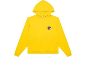 Eric Emanuel EE Hoodie “Lemon Chrome/Red”
