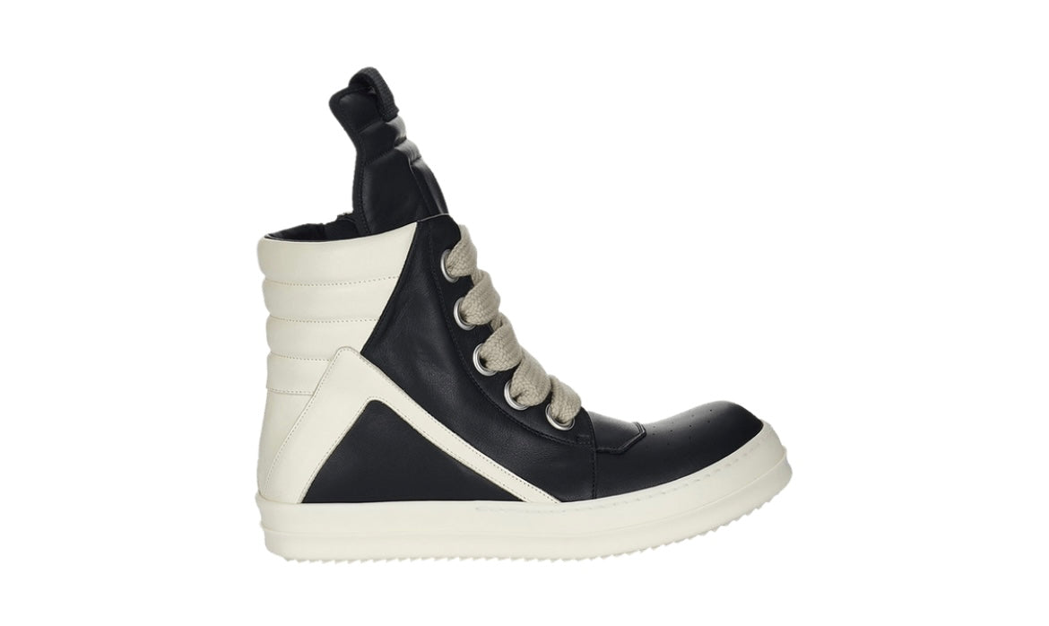 Rick Owens Concordians Jumbo
Laced Geobasket 'Black Milk'