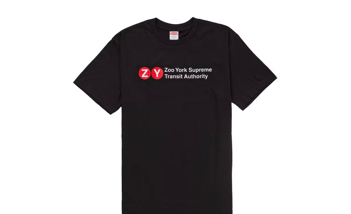 【Supreme x Zoo York】Transit T-Shirt★Natural★25SS★ Supreme Zoo York Transit Tee (SS25) - $44