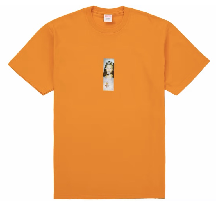 Supreme “Prayer Card” Box Logo Orange FW26