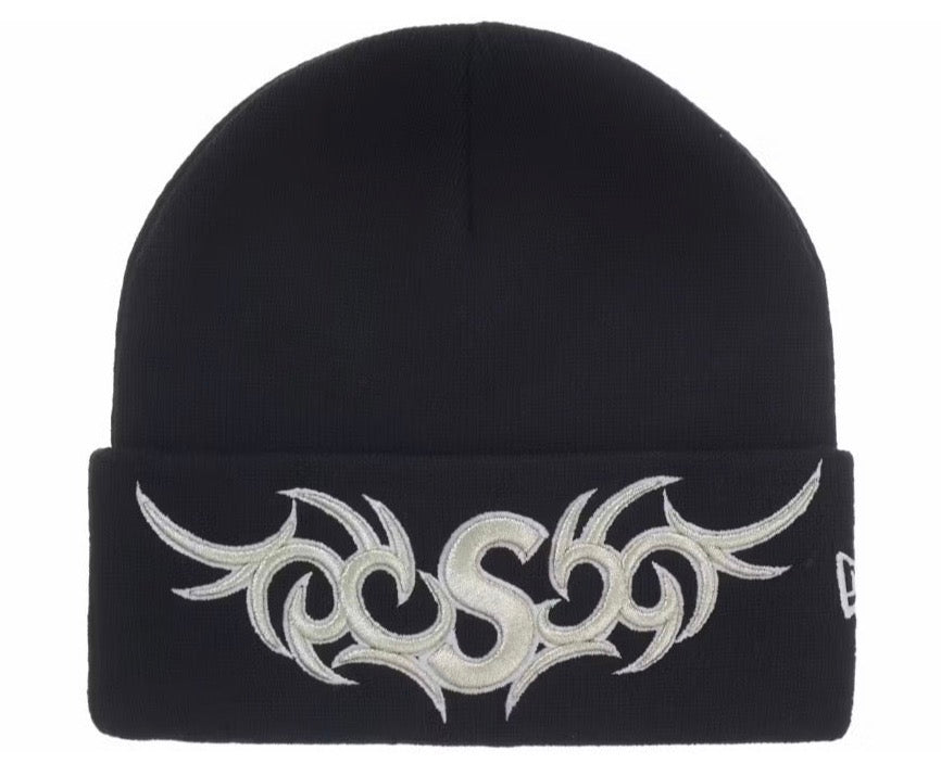 Supreme x New Era Tribal S Logo Beanie