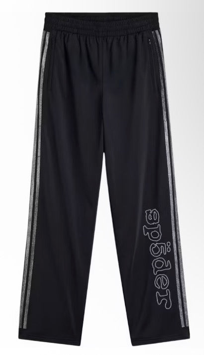Sp5der x Adidas Rhinestone Track Pants