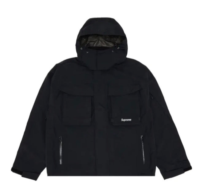 Supreme x Goretex Paclite Jacket Black SS23