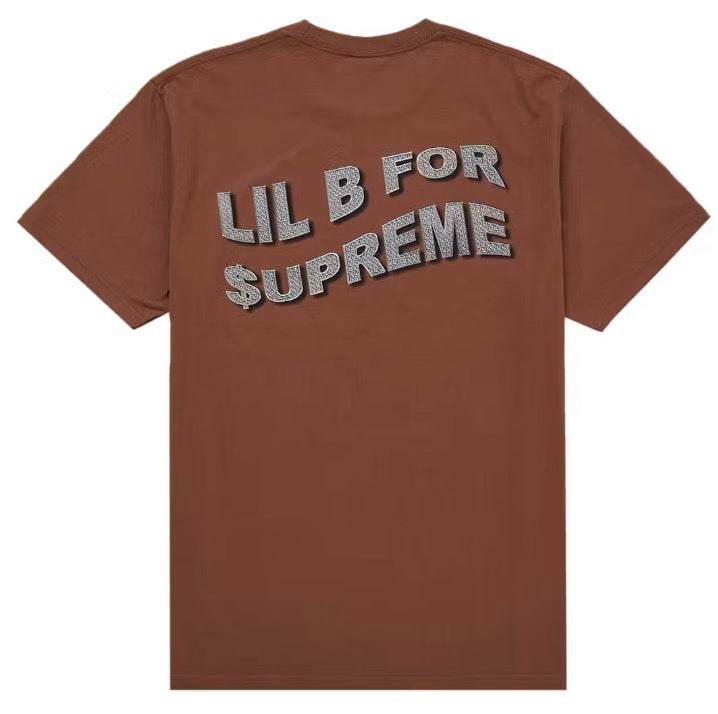 Supreme x Lil B “Based” Brown Tee
