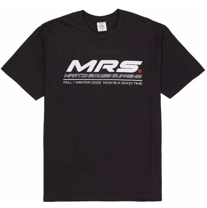 Supreme x Martine Rose MRS Tee Black FW26