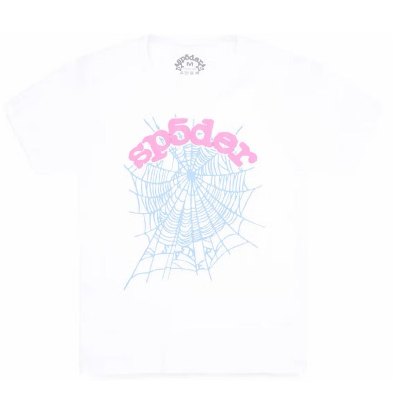 Sp5der OG Web Baby Tee White