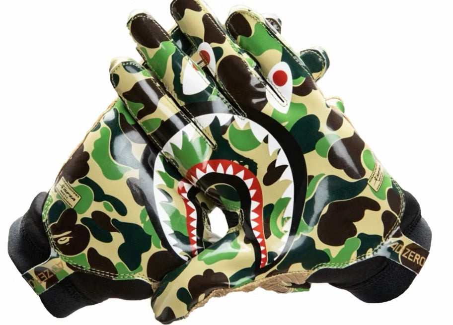 A Bathing Ape Bape x Adidas Adizero8.0 Grip Gloves