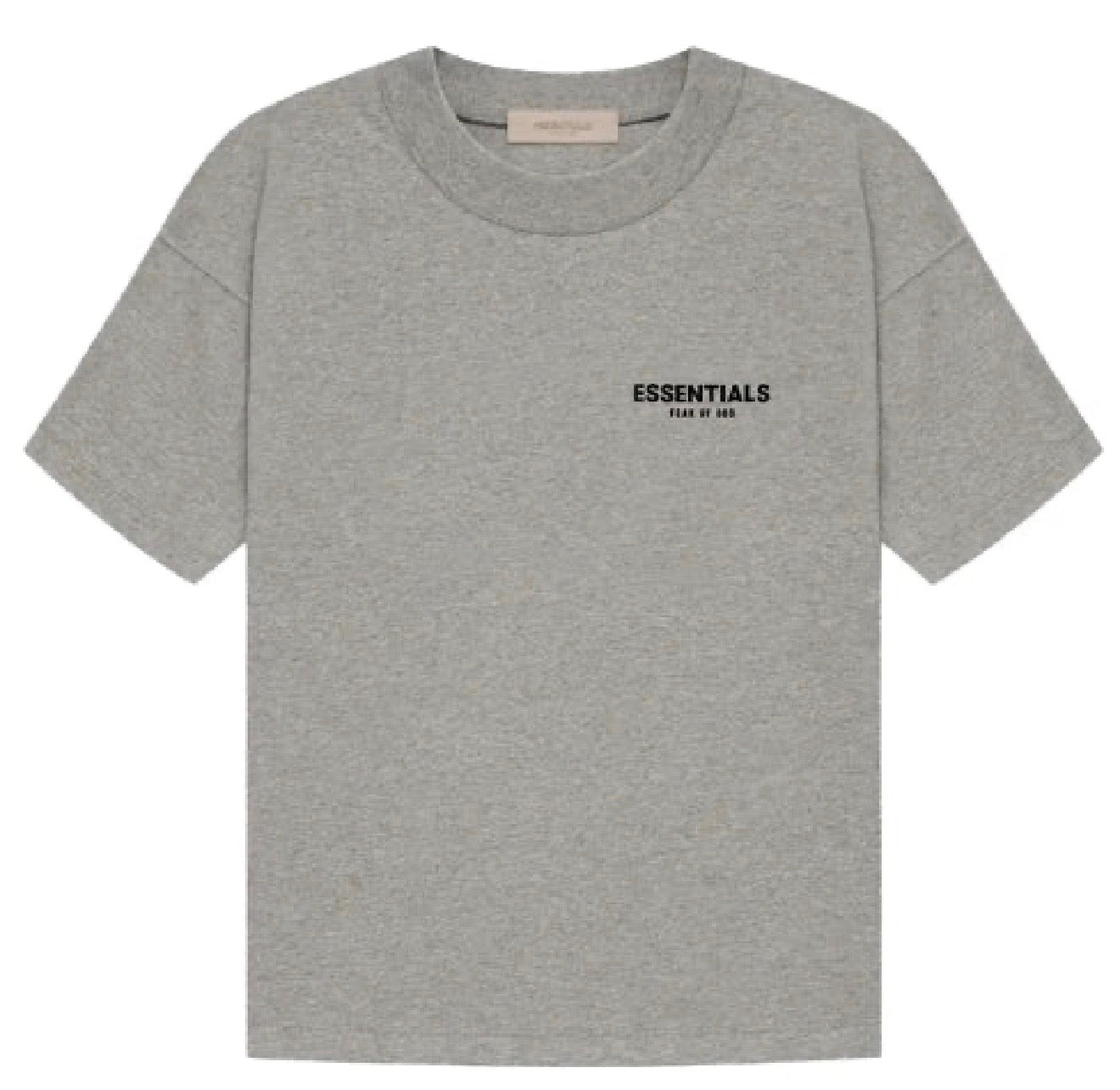 Essentials Dark Oatmeal Tee