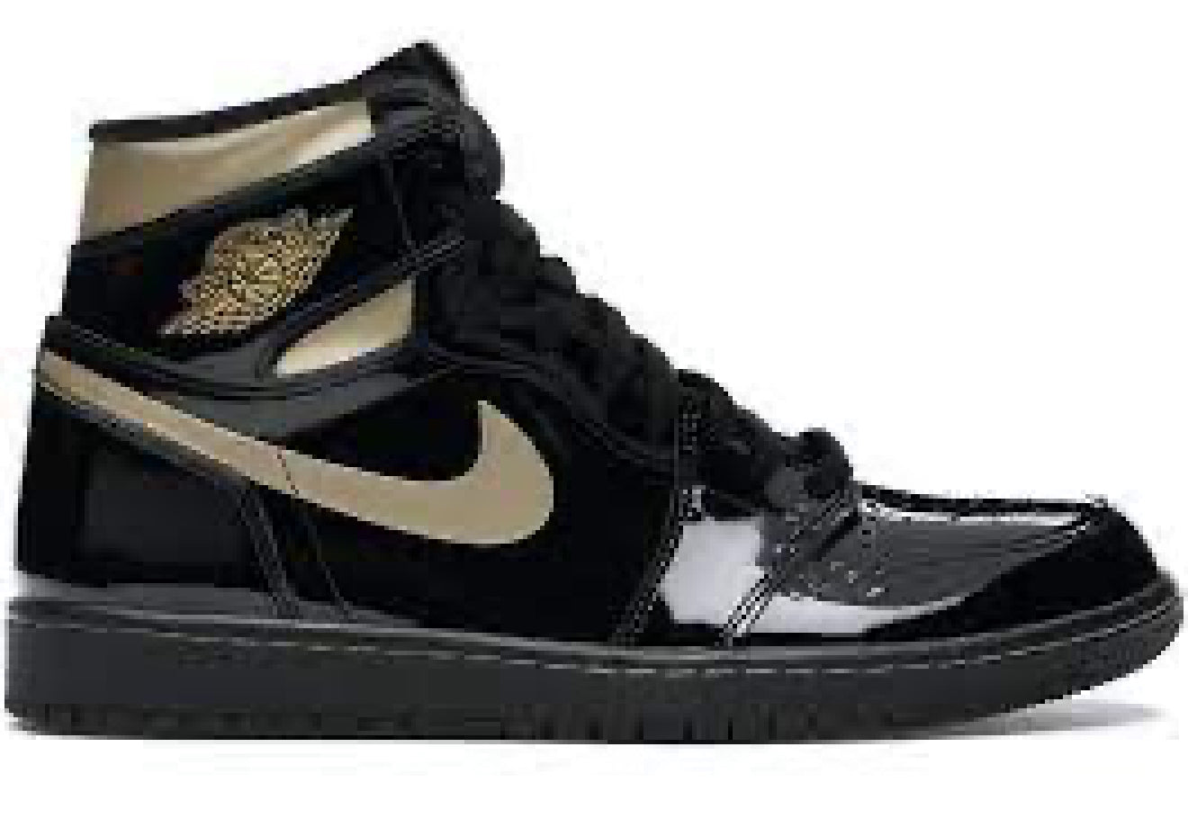 Jordan 1 Retro High “Black Metallic Gold”