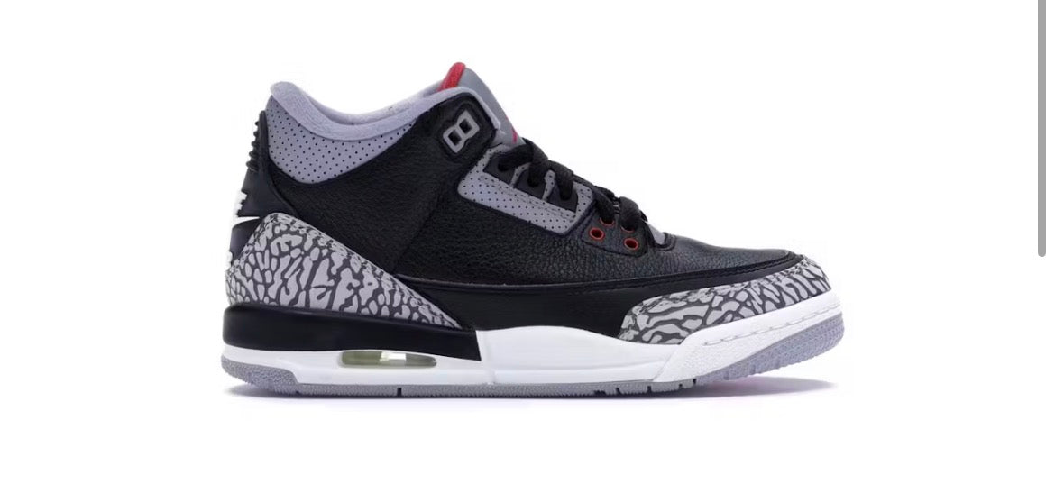 Jordan 3 Retro
Black Cement (2018) (GS)