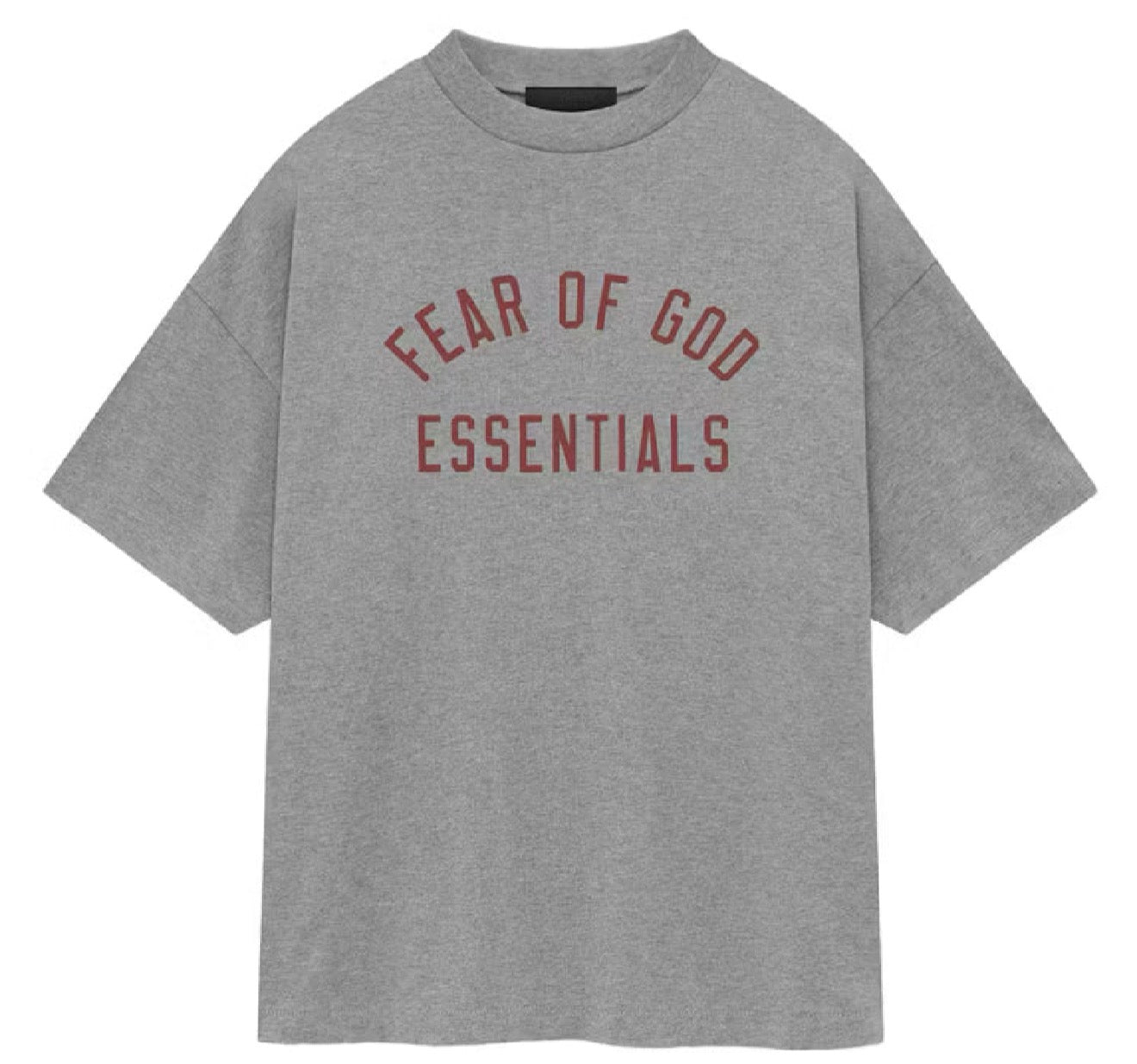 Essentials Jersey Crewneck Tee Dark Grey