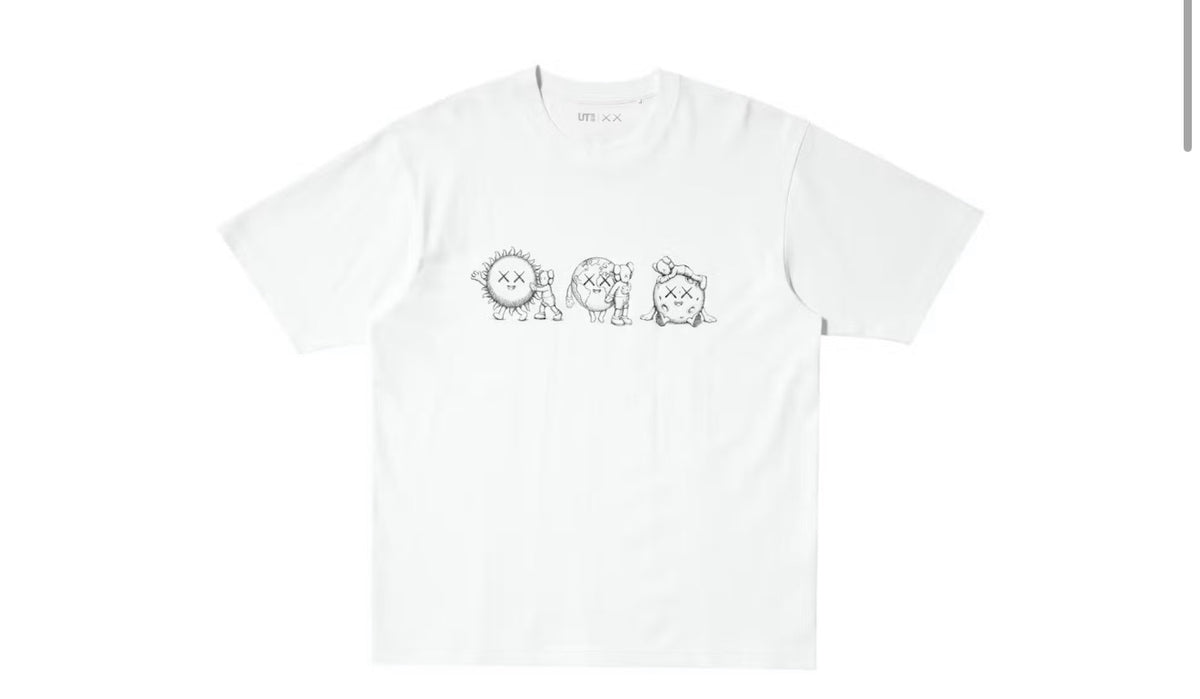 Kaws Universe UT Graphic T-Shirt - White