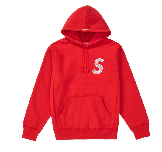 Supreme “S Logo” Hoodie Red (FW18)