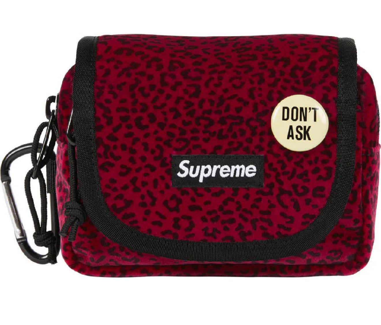 Supreme Velvet Cheetah Mini Pouch