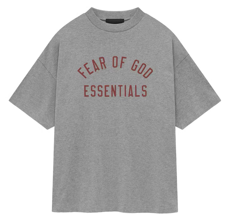 Fear Of God Essentials Jersey Crewneck Tee Grey