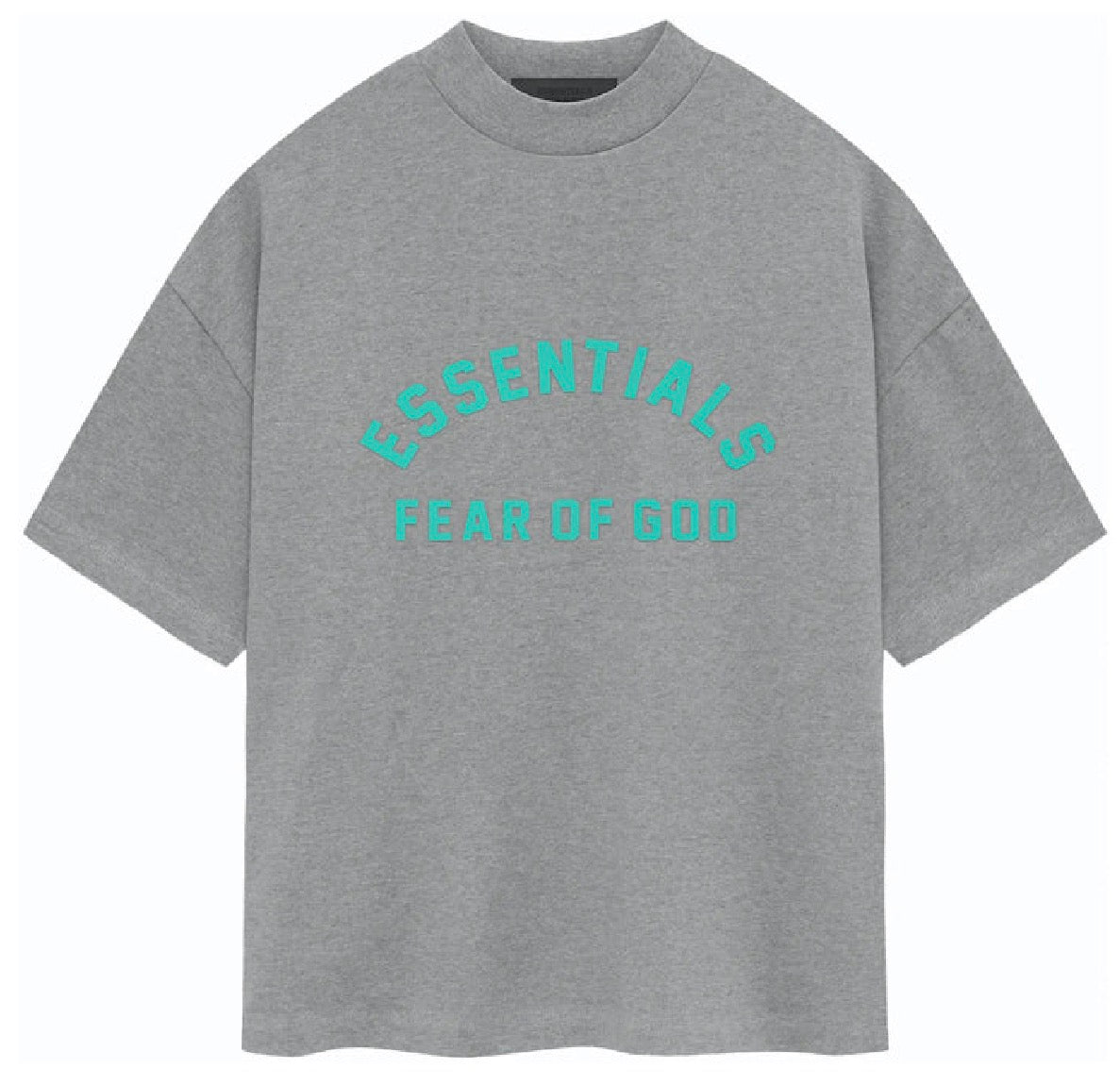 Essentials Heavy Jersey Tee Dark Heather