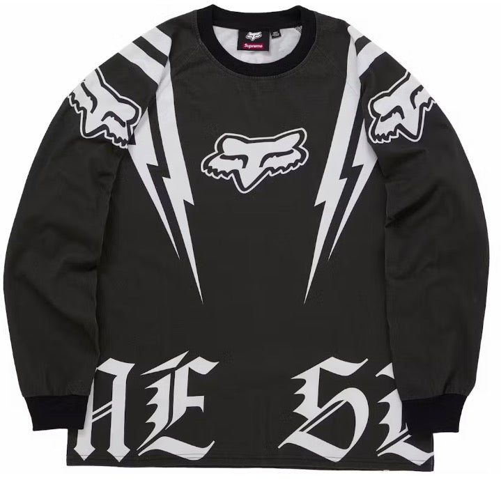 Supreme x Fox Racing L/S Top Black