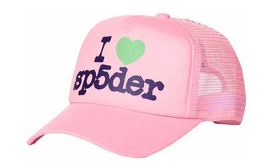 Spider Worldwide “Souvenir” Trucker Hat Pink