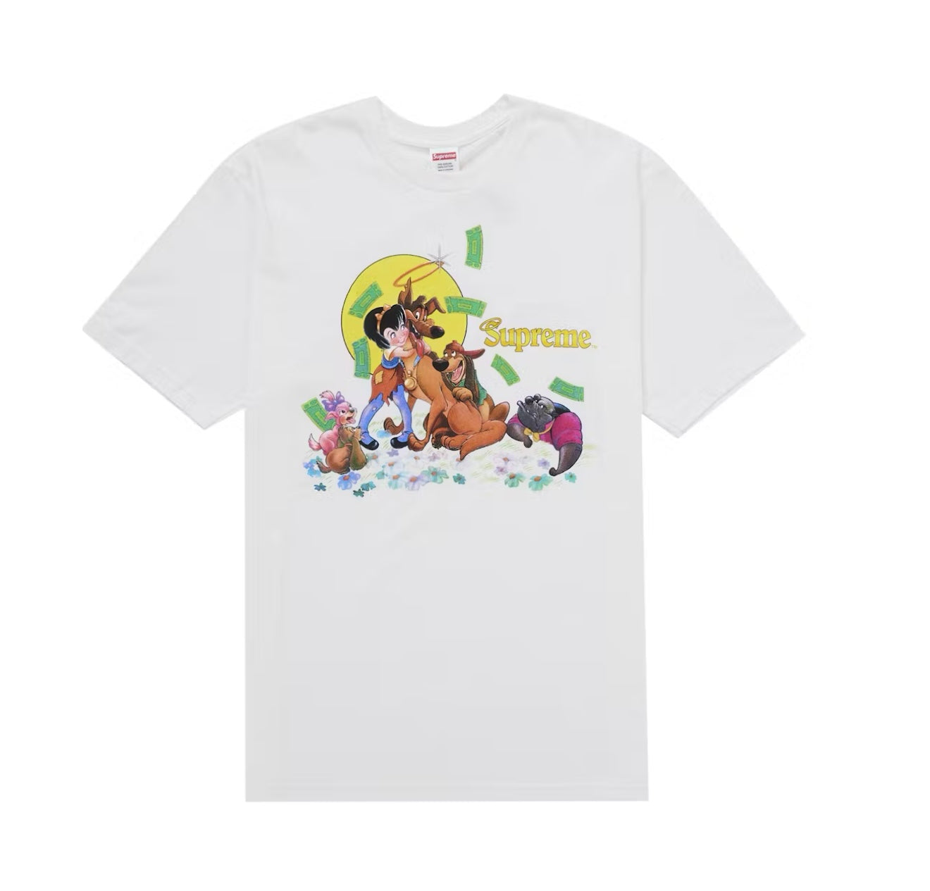Supreme All Dogs Go To Heaven Tee