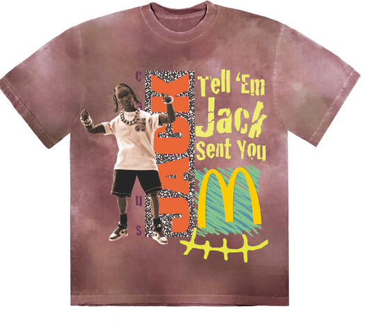 Travis Scott x McDonald’s “Jack Smile II” Tee Shirt