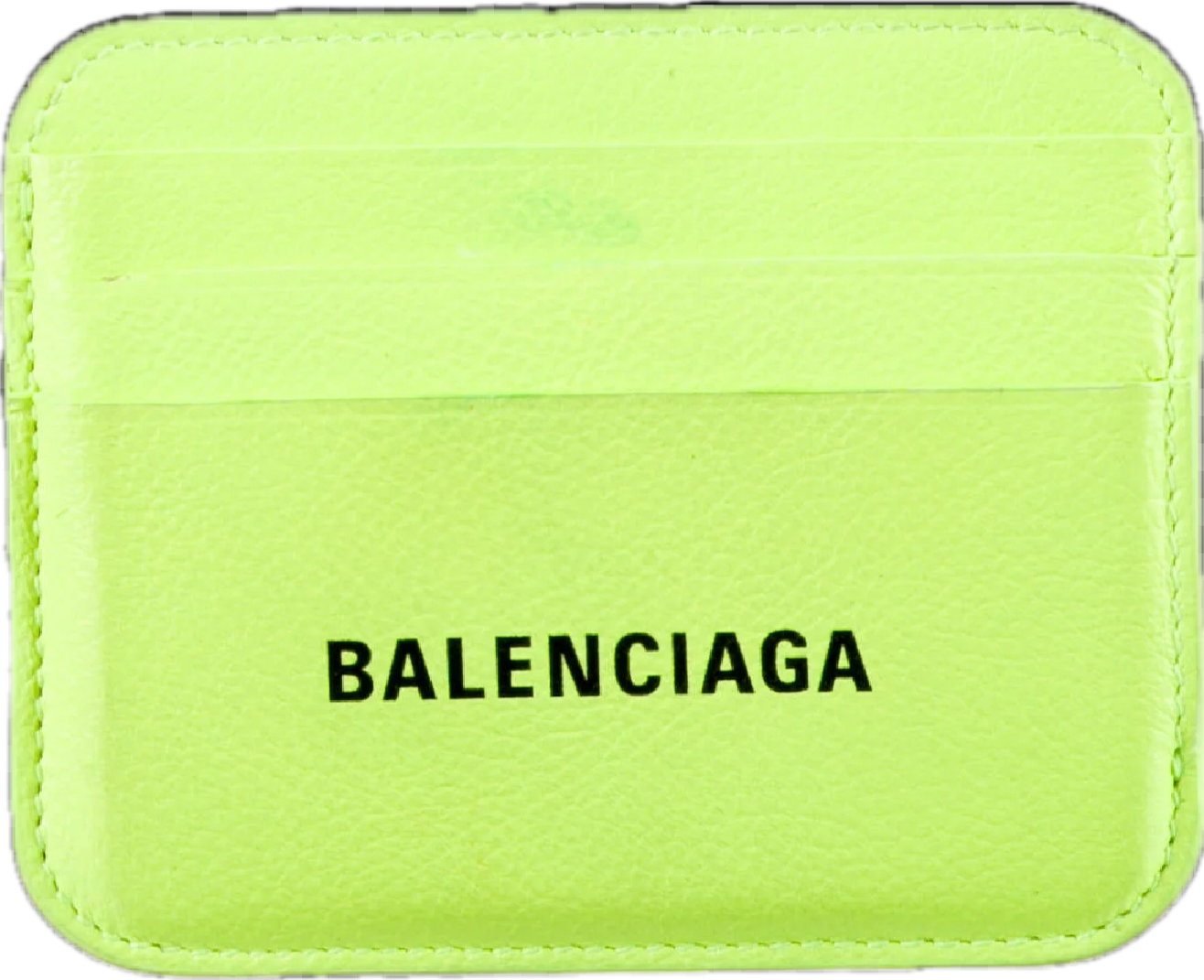 Balenciaga Card Holder Neon