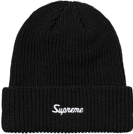 Supreme Loose Gauge Beanie Black FW26