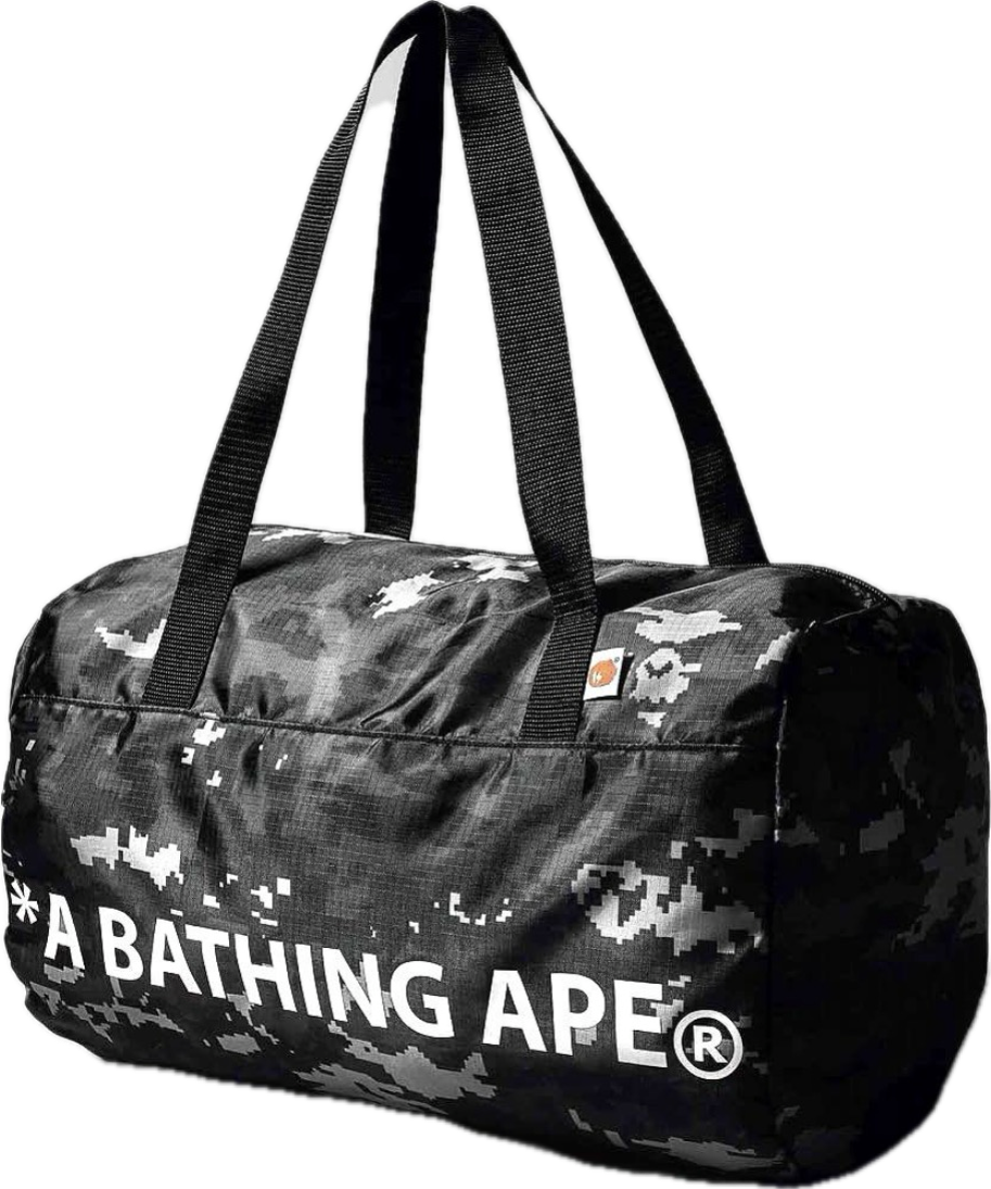 A Bathing Ape Bape x Smart Magazine Duffle Bag
