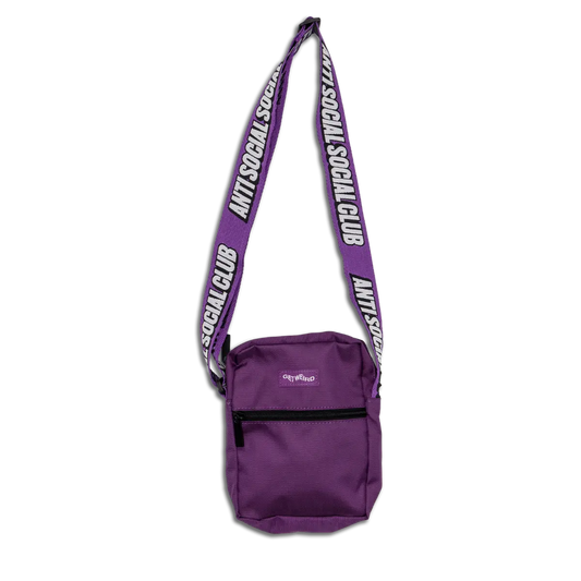 Anti Social Social Club Purple Side Bag