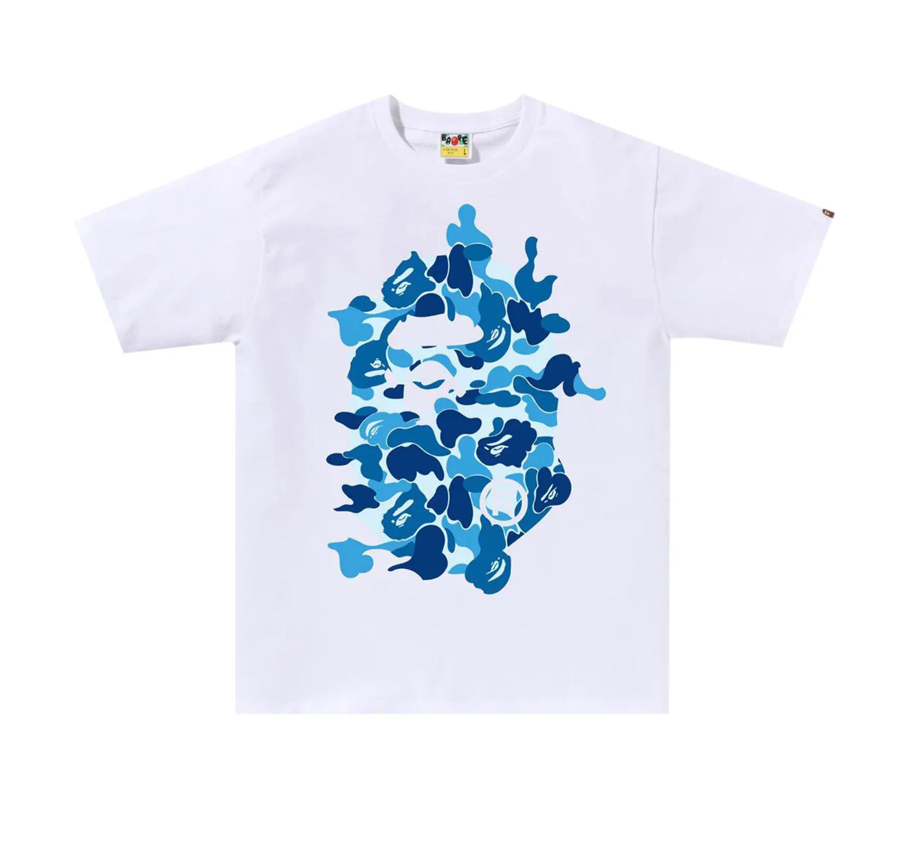 A Bathing Ape ABC Camo “Rebuild” Big Ape Head Tee
